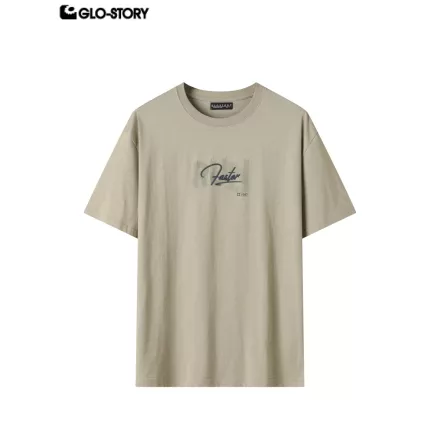 Men’s knitted short-sleeve T-shirt