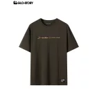 Men’s knitted short-sleeve T-shirt