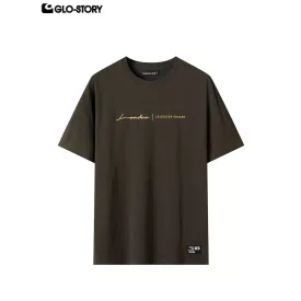 Men’s knitted short-sleeve T-shirt