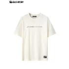 Men’s knitted short-sleeve T-shirt