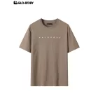 Men’s knitted short-sleeve T-shirt