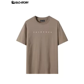 Men’s knitted short-sleeve T-shirt