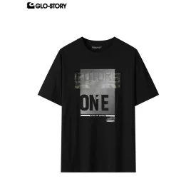 Men’s knitted short-sleeve T-shirt