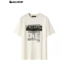 Men’s knitted short-sleeve T-shirt