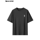 Men’s knitted short-sleeve T-shirt