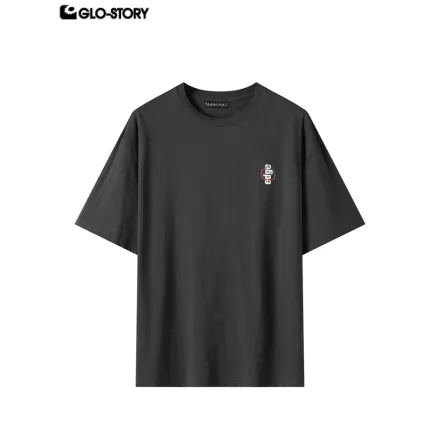 Men’s knitted short-sleeve T-shirt