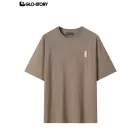 Men’s knitted short-sleeve T-shirt