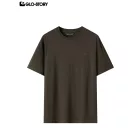 Men’s knitted short-sleeve T-shirt