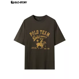 Men’s knitted short-sleeve T-shirt