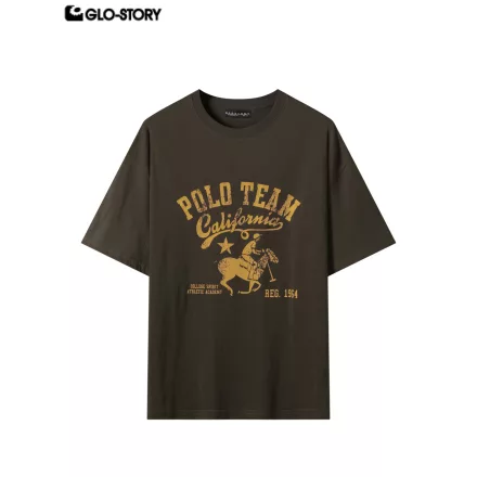 Men’s knitted short-sleeve T-shirt