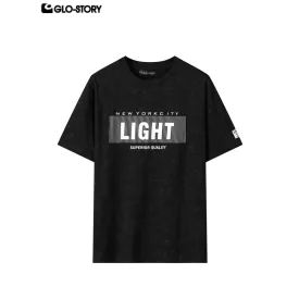 men's knit t-shirt