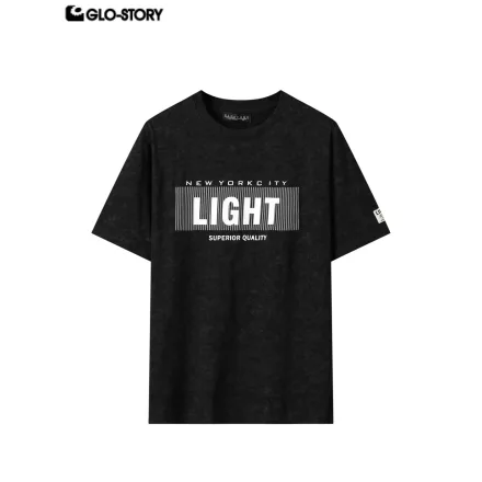 men's knit t-shirt