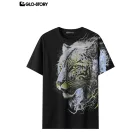 men's knit short sleeve t-shirt