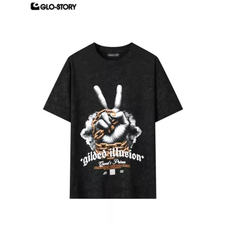 men's knit t-shirt