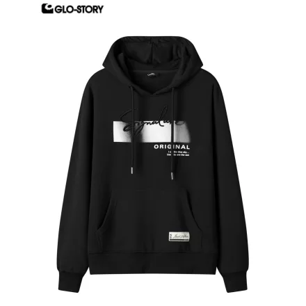 Men’s Knitted Hooded Sweatshirt