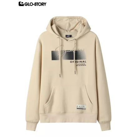 Men’s Knitted Hooded Sweatshirt