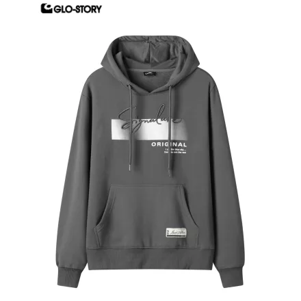 Men’s Knitted Hooded Sweatshirt