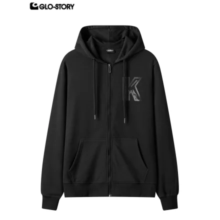 Men’s Knitted Hooded Sweatshirt