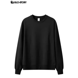 men's knit crewneck sweatshirt