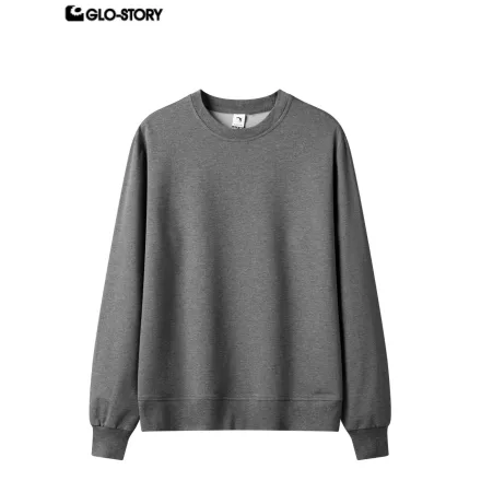 men's knit crewneck sweatshirt