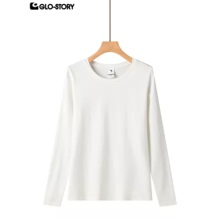 women's knitted long-sleeve t-shirt
