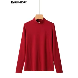 women's knitted long-sleeve t-shirt