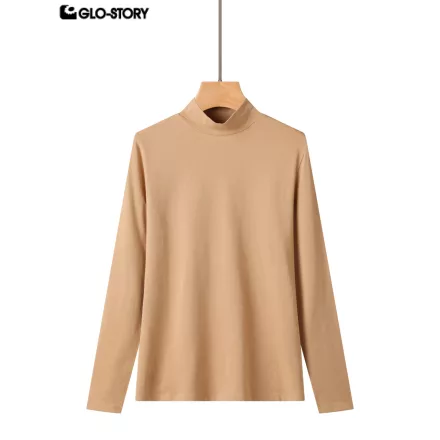 women's knitted long-sleeve t-shirt