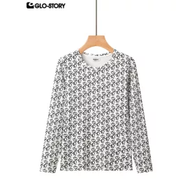 women's knitted long-sleeve t-shirt