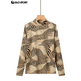 women's knitted long-sleeve t-shirt
