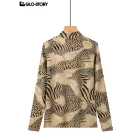 women's knitted long-sleeve t-shirt