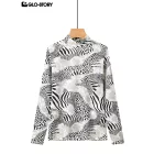 women's knitted long-sleeve t-shirt