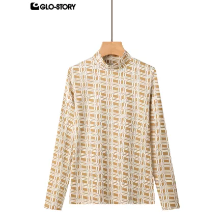 women's knitted long-sleeve t-shirt