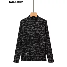 women's knitted long-sleeve t-shirt