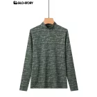women's knitted long-sleeve t-shirt