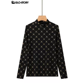 women's knitted long-sleeve t-shirt