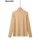 women's knitted long-sleeve t-shirt