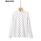 women's knitted long-sleeve t-shirt