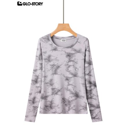 Women’s knitted long-sleeve T-shirt