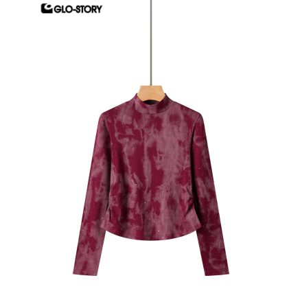 Women’s knitted long-sleeve T-shirt