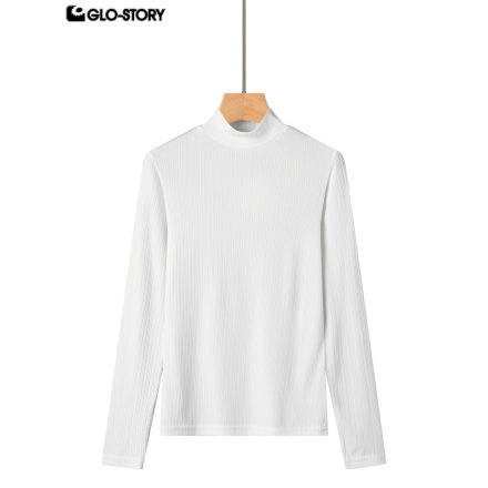 Women’s knitted long-sleeve T-shirt