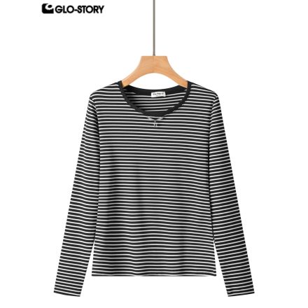 Women’s knitted long-sleeve T-shirt