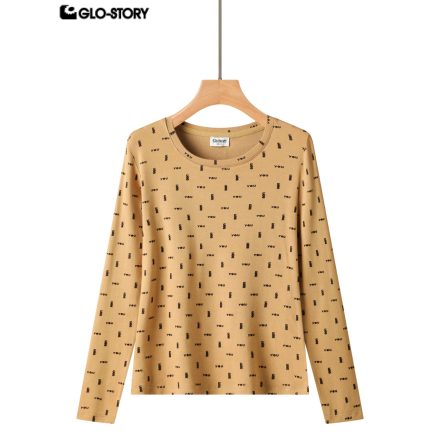 Women’s knitted long-sleeve T-shirt