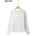 Women’s knitted long-sleeve T-shirt