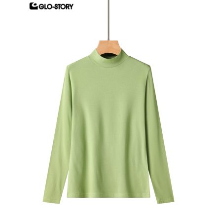 Women’s knitted long-sleeve T-shirt