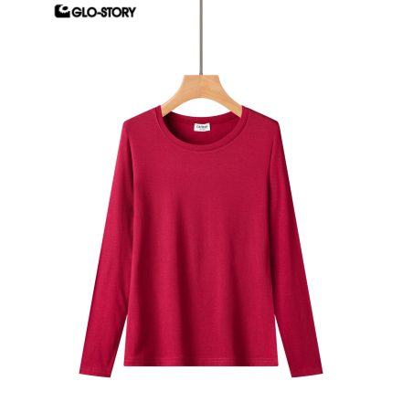 Women’s knitted long-sleeve T-shirt