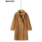 Adult women's long trench coat