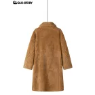 Adult women's long trench coat