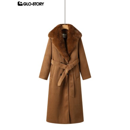 Adult women's long trench coat