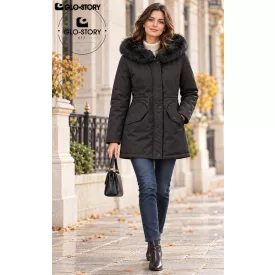 Women's Hooded Padded Jacket