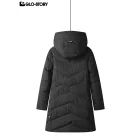 Women's long padded coat